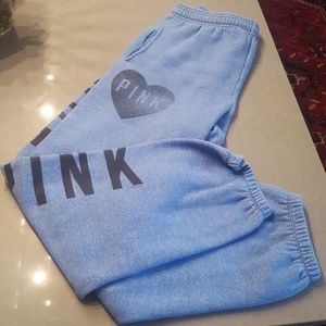 PINK heathered sweatpants